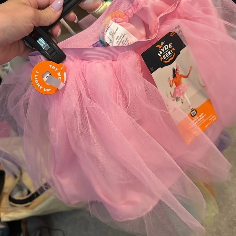 Hyde and Eek Boutique Kids Light-Up Unicorn Tutu and headband
